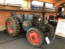 =Lanz 9506, Bj. 1939, steht bei der Alsfelder Bulldogmesse zum Verkauf, 10-2023