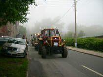Der ZT 303 beim Fahrzeugkorso durch G�nhain beim 5.Oldtimer und Traktorentreffen