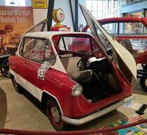 =Zündapp Janus 250, Bauzeit 1957 - 1958, 1 Zyl., 248 ccm, 14 PS, präsentiert vom Zylinderhaus in Bernkastel-Kues, 04-2023