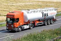 Scania 420 Tanksattel - Spedition Vos Logistics - 19.06.2009 auf der A 61