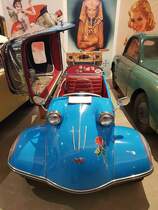 =Messerschmitt KR 200, Bauzeit 1955 - 1963, 10 PS, 191 ccm, präsentiert vom Zylinderhaus in Bernkastel-Kues, 04-2023