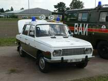 Volkspolizei-Wartburg, 4.8.2007, Blaulichttreffen Strausberg