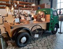 =Tempo Matador 1000, Bauzeit 1952 - 1955, 3 Zyl.-2takt, 34 PS, 672/1092 ccm, präsentiert vom Zylinderhaus in Bernkastel-Kues, 04-2023