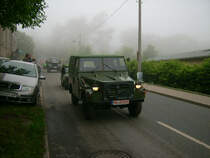 Gel�ndewagen P3 beim Korso duch Gr�nhain anl�sslich des 5. Oldtimer und Traktorentreffen des ADMV