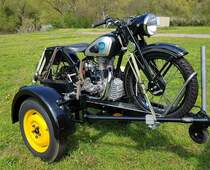 =NSU OSL 251, Bj. 1950, 10,5 PS, 241 ccm, gesehen bei der Oldtimerveranstaltung in Frankenberg/Eder im Mai 2023