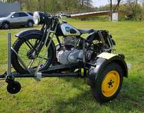 =NSU OSL 251, Bj. 1950, 10,5 PS, 241 ccm, gesehen bei der Oldtimerveranstaltung in Frankenberg/Eder im Mai 2023