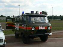 Russisches Militrfahrzeug auf dem Blaulichttreffen in Strausberg, 4.8.2007