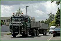 SCANIA vermutl. 164L \8/ 480PS von HENNING Baustoffe&Transport auf Radevomwald.