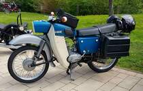 =MZ Trophy, gesehen bei der Oldtimerveranstaltung in Frankenberg/Eder im Mai 2023