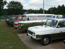 Diverse Einsatzfahrzeuge der DDR. 4.8.2007, Strausberg