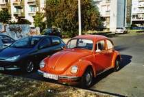 VW-K�fer CLV-656 am 28. Mai 2009 in Budapest/Ungarn