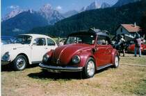 VW-K�fer 595 VQ 68 am K�fer-Treffen in Ch�teau-d'Oex