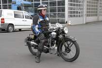 NSU steht an der Sonderaufgabe anl. der DMV-ClassicTour  Rund um Fulda  des MSC Fulda am 07.06.2009