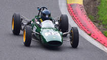 #32, LOTUS 32B von 1965, 2488 ccm Rear Engine, Fahrer:	LOCKE Chris (USA). HGPCA ~ PRE ’66 GRAND PRIX CARS. Hier beim 6h Classic Rennen am 30.09.2023 Rahmenprogramm in Spa Francorchamps