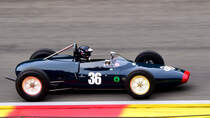 #36, LOTUS 18/21 P2 aus dem Jahr 1962, 1475 ccm	Rear Engine, Fahrer: STAES Erik (BEL). HGPCA ~ PRE ’66 GRAND PRIX CARS. Hier beim 6h Classic Rennen am 30.09.2023 Rahmenprogramm in Spa Francorchamps