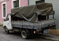 Rückansicht: GAZelle 4x4. Foto: Dezember, 2022.