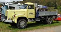 =Saurer, gesehen bei der Oldtimerveranstaltung in Frankenberg/Eder im Mai 2023