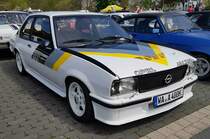 =Opel Ascona B, gesehen bei der Oldtimerveranstaltung in Frankenberg/Eder im Mai 2023