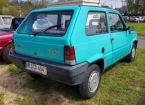 =Fiat Panda 750, ausgestellt bei der Oldtimerveranstaltung in Frankenberg/Eder im Mai 2023