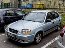 Diesen Hyundai Accent Mk2 Facelift habe ihc in Dezember, 2022 fotografiert.
