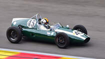 #45, COOPER T45, Bj. 1958, 1500 ccm Rear Engine, Fahrer: CIERS Hans (BEL). HGPCA ~ PRE ’66 GRAND PRIX CARS. Hier beim 6h Classic Rennen am 30.09.2023 Rahmenprogramm in Spa Francorchamps