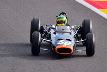 #50, (British Racing Motors) BRM P261-2 Bj. 1964, 1498 ccm Rear Engine, Fahrer:	BUHOFER Philipp (CHE). HGPCA ~ PRE ’66 GRAND PRIX CARS. Hier beim 6h Classic Rennen am 30.09.2023 Rahmenprogramm in Spa Francorchamps