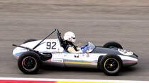 #92, COOPER T45 Bj.1958, 1475 ccm Rear Engine, Fahrer:	BANHAM Stephen (GBR). HGPCA ~ PRE ’66 GRAND PRIX CARS. Hier beim 6h Classic Rennen am 30.09.2023 Rahmenprogramm in Spa Francorchamps