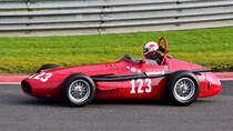 #123, MASERATI 250F CM4 Bj. 1954, 2500 ccm Front Engine, Fahrer: HOPE Simon (GBR)HGPCA ~ PRE ’66 GRAND PRIX CARS. Hier beim 6h Classic Rennen am 30.09.2023 Rahmenprogramm in Spa Francorchamps