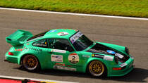 #2 PORSCHE 964 Bj. 1989, Fahrer: MOORTGAT Luc (BEL, Supportrace beim Spa Six Hours Classic am 30.9.2023.  Der Belcar Historic & Youngtimer Cup ist eine Meisterschaft für Old- und Youngtimer mit einem Baujahr bis 2000. Wir fahren hart, fair und immer mit gegenseitigem Respekt. 