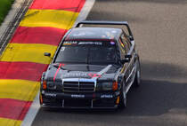 #3, MERCEDES 190E 2.5 16V Bj. 1989, 2500ccm, Fahrer: VERHEGGEN Samuel (BEL), Supportrace beim Spa Six Hours Classic am 30.9.2023,  Der Belcar Historic & Youngtimer Cup ist eine Meisterschaft für Old- und Youngtimer mit einem Baujahr bis 2000. Wir fahren hart, fair und immer mit gegenseitigem Respekt. 