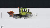 Ende November 2023 macht dieser MB Trac 700 in der Gemeinde Pfronten die Straßen frei.
