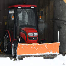 Diesen Foton 254-Schmalspurtraktor habe ich Ende November 2023 in Pfronten entdeckt.