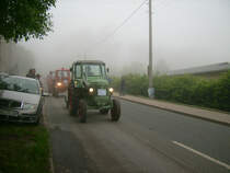 Famulus RS14/36 beim Korso duch Gr�nhain anl��lich des5. Oldtimer und Traktorentreffen des ADMV