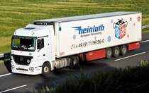 Mercedes Actros 1844, Spedition Heimloth, 29.05.2009, A 61 bei Rheinbach.