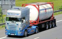 Scania 470 Spezialtransport, Sped. Stelzl, A 61 nach S�den, 29.05.2009