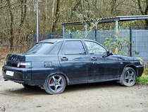 Diesen ukrainischen Lada WAS-2110 habe ich Mitte Dezember 2023 in Bochum entdeckt.