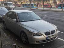 DIesen BMW 5er E60 habe ich in 12.2022 fotografiert.
