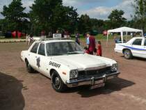 Sheriff-Fahrzeug auf dem Blaulichttreffen am 4.8.2007 in Strausberg.
