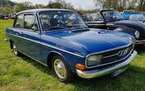 =Audi 60L, gesehen auf dem Ausstellungsgelände der Oldtimerveranstaltung in Frankenberg/Eder im Mai 2023