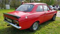 =Ford Escort, gesehen auf dem Ausstellungsgelände der Oldtimerveranstaltung in Frankenberg/Eder im Mai 2023