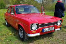 =Ford Escort, gesehen auf dem Ausstellungsgelände der Oldtimerveranstaltung in Frankenberg/Eder im Mai 2023