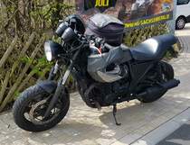 =Yamaha, gesehen in Frankenberg/Eder im Mai 2023