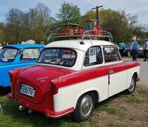 =Sachsenring Trabant 600, gesehen bei der Oldtimerveranstaltung in Frankenberg/Eder im Mai 2023