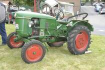 Deutz D 15 steht in der Oldtimerausstellung in Fulda-Harmerz am 07.06.2009