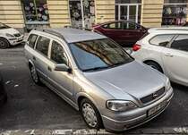 Diesen Opel Astra G Caravan habe ich in 12.2022 gesehen.