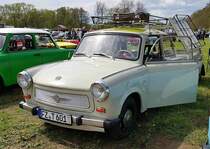 =Sachsenring Trabant 601, gesehen bei der Oldtimerveranstaltung in Frankenberg/Eder im Mai 2023
