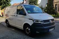 =VW T6 von ACO-Service steht im August 2023 in Hünfeld