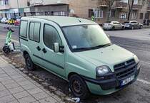 Diesen Fiat Dobló (erste Generation) habe ich in 12.2022 gesehen.