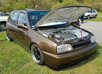 =VW Golf III VR6, gesehen bei der Oldtimerveranstaltung in Frankenberg/Eder. Mai 2023