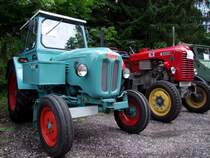 KRAMER-KL400, Bj1962,38PS bei der Traktorenoldtimeraustellung beim Turmwirt; 090621